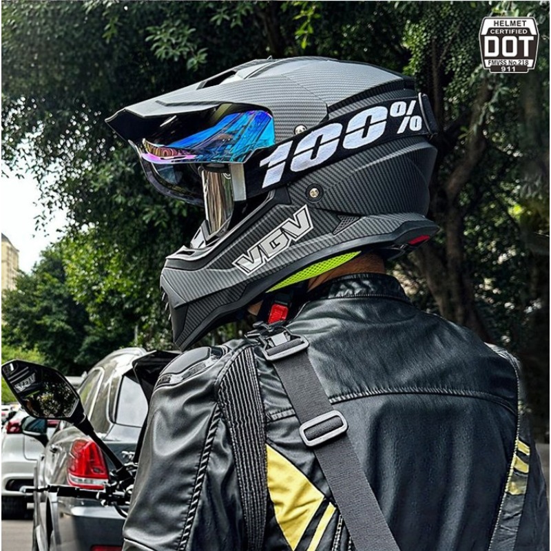 VGV 모토크로스 ECE DOT 인증 오토바이 헬멧 오 - Full Face Motorcycle Helmet With Bluetooth 리뷰 및 가격
