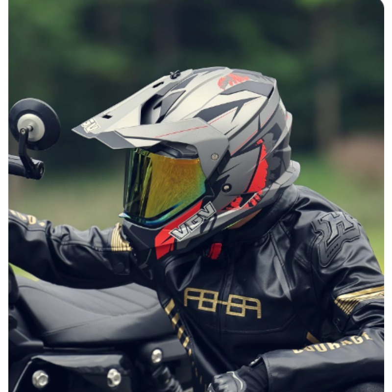 VGV 모토크로스 ECE DOT 인증 오토바이 헬멧 오 - Full Face Motorcycle Helmet With Bluetooth 리뷰 및 가격