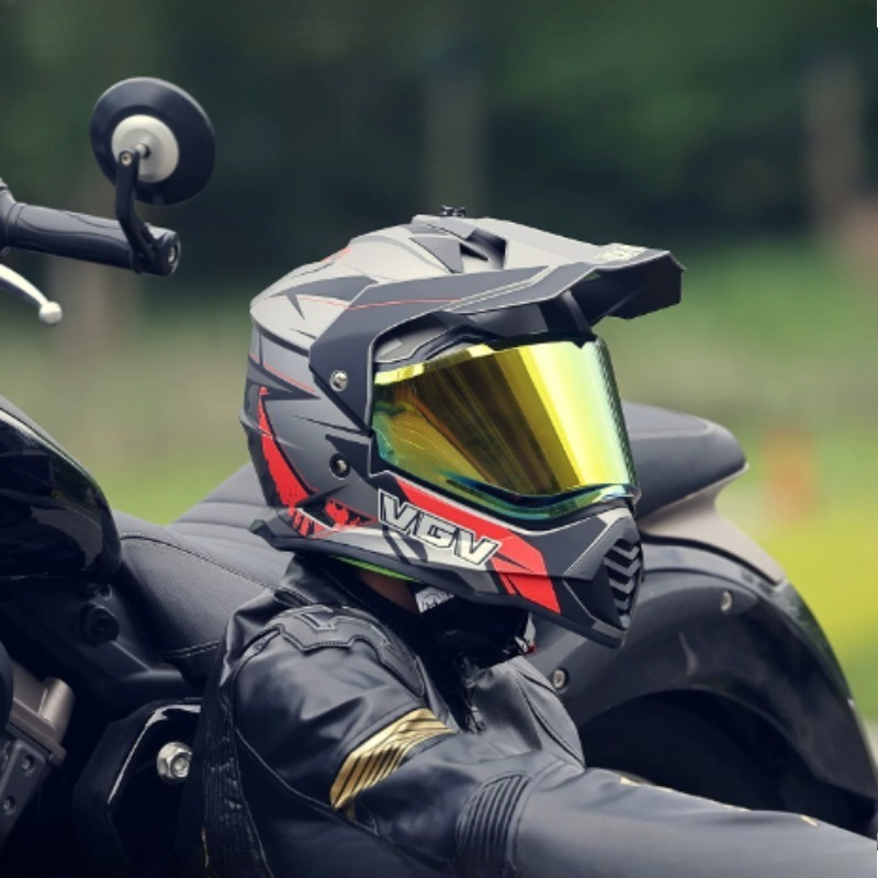 VGV 모토크로스 ECE DOT 인증 오토바이 헬멧 오 - Full Face Motorcycle Helmet With Bluetooth 리뷰 및 가격