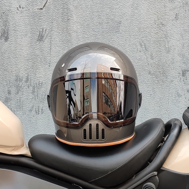 ORZ CE DOT 승인 레트로 풀페이스 오토바이 헬멧 - Full Face Motorcycle Helmet With Bluetooth 리뷰 및 가격