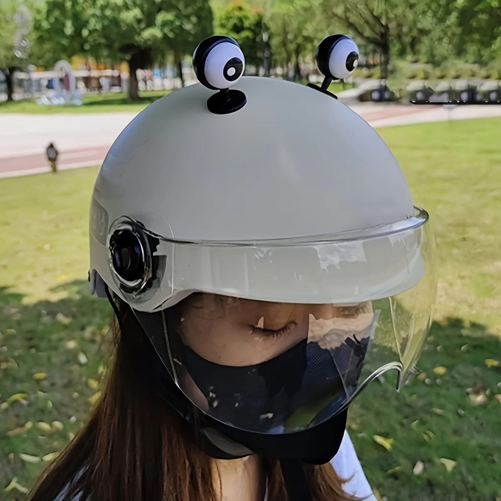 전기 자전거용 장식품 2개 세트, 개성 넘치는 오토바이 - Motorcycle Helmets 리뷰 및 가격