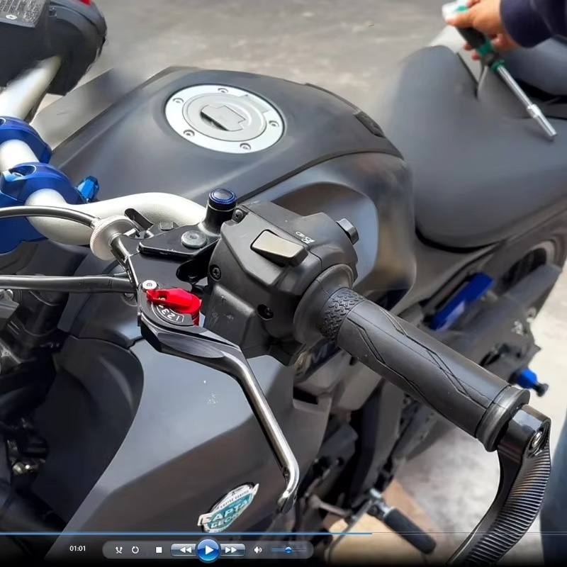 야마하 MT07 2025, 2026, 테네레 700,  - Cnc Aluminum Adjustable Brake Clutch Levers 리뷰 및 가격